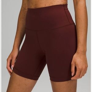 Lululemon wunder train shorts 6”